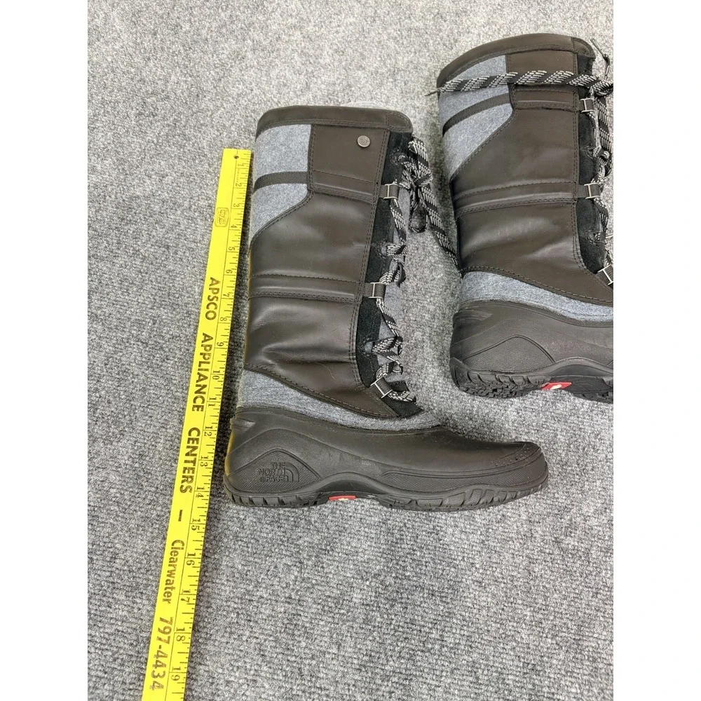 The North‎ Face Boots Womens Black Shellista Tall Waterproof  Winter Size 7
